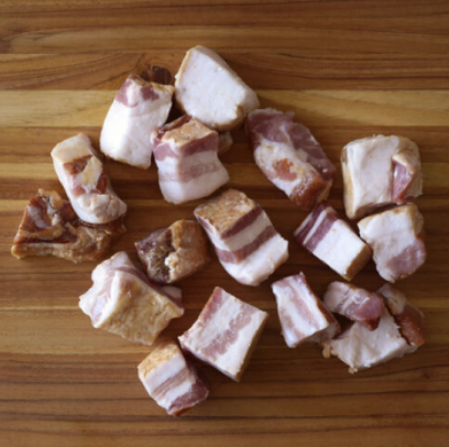 Bacon & Jowl End Pieces